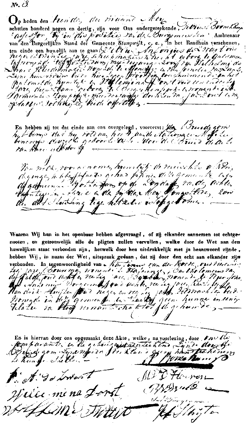 18390510 huw akte 3 PA d Zwart - W Dorst